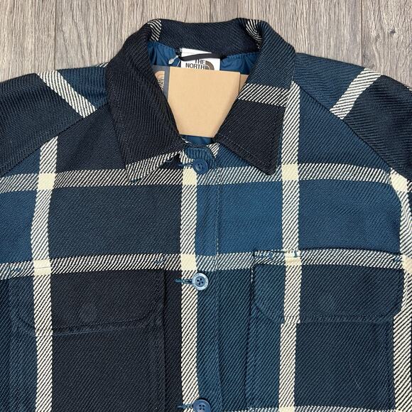 The North Face Valley Twill Utility Coat Size XS Womens Midnight Petrol Blue - Picture 8 of 16